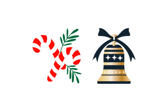 Candy Bell Christmas Vectors: Graphics & Illustrations Review