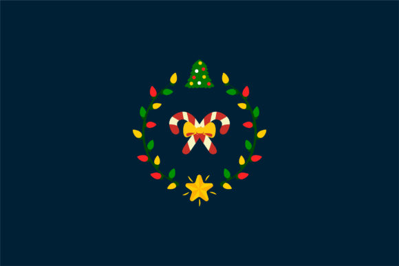 Christmas Badge Wreath Circle Decoration Review