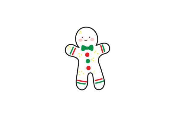 Christmas Cookies Asset Illustration for Brand Graphics