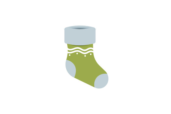 Christmas Day with Socks Graphics & Illustrations