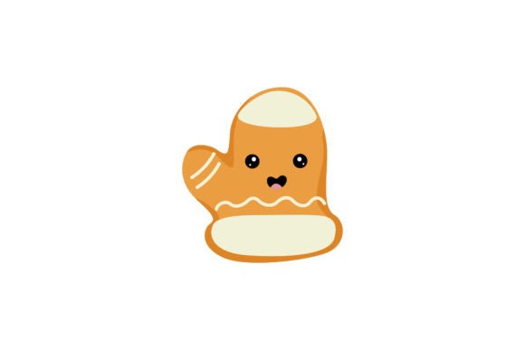 Christmas Glove Cookie Kawaii Design Review