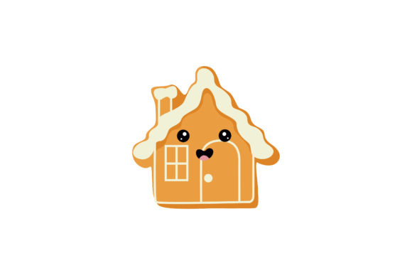 Christmas House Cookie Kawaii Design: Graphics Review