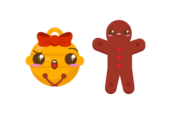 Christmas Vector Bell Cookies: Graphics & Illustrations Review