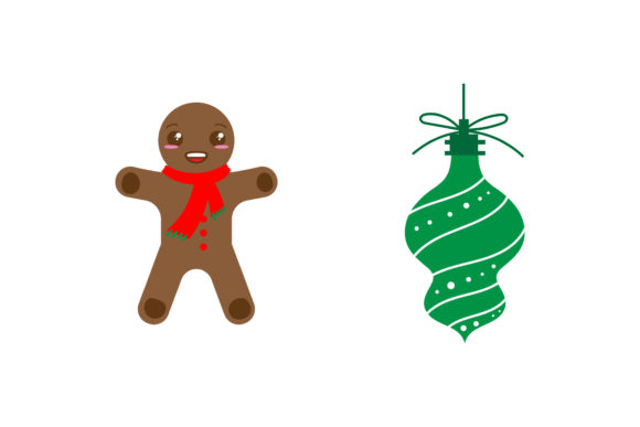Christmas Vector Cookies Ornament: Graphics & Illustrations Review