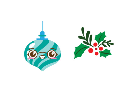 Christmas Vector Mistletoe Ornament Review