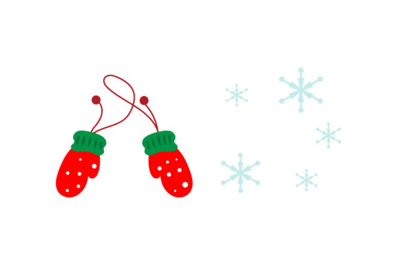 Christmas Vector Snow Gloves: Graphics & Illustrations Review