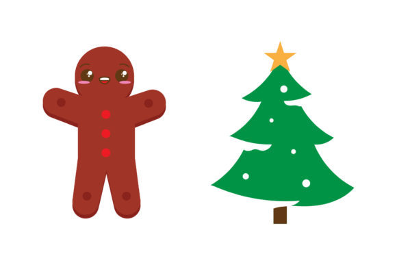 Christmas Vector Tree Cookies: Graphics & Illustrations Review