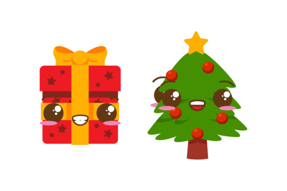 Christmas Vector Tree Gift: Graphics & Illustrations Review