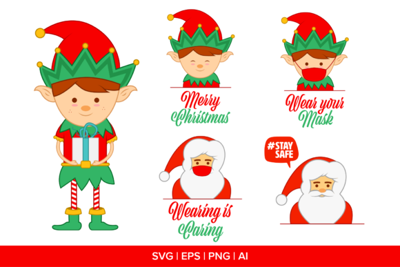 Elf, Santa, Christmas Bundle: A Stitcher’s Review