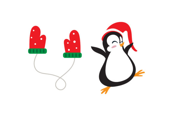 Gloves Penguin Christmas Graphics & Illustrations Review