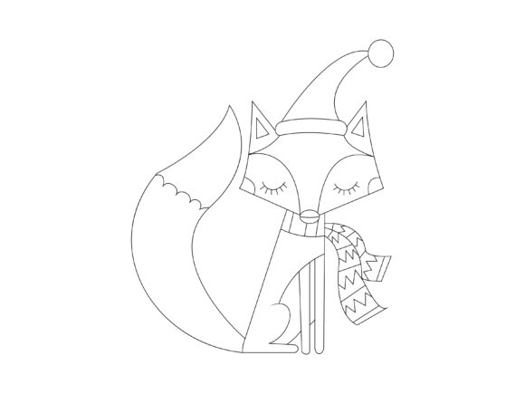 Line Art Funny Fox: Graphics & Illustrations Review