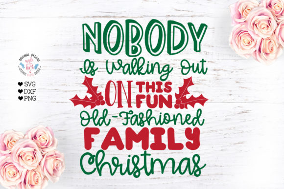 Nobody Walking Out Family Christmas Graphics Review