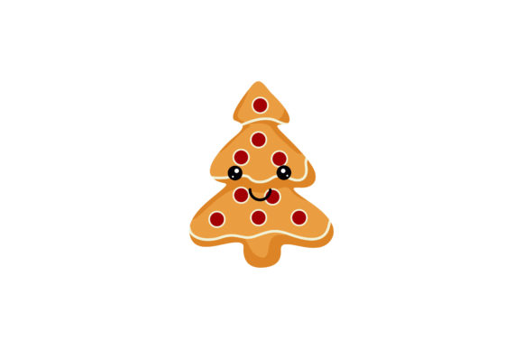 Pretty Christmas Tree Cookie Kawaii: A Stitch Test