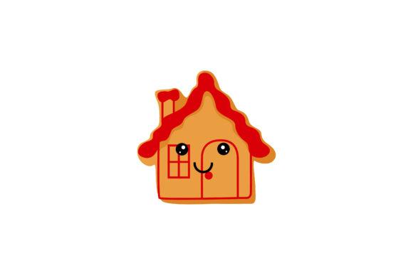 Sweet Red Christmas House Cookie Kawaii Review