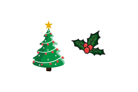 Tree Mistletoe Set: Graphics & Illustrations Review