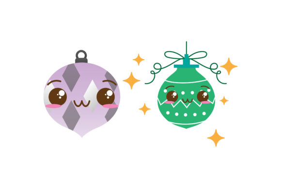 Tree Ornament Cute Set: Graphics & Illustrations Review